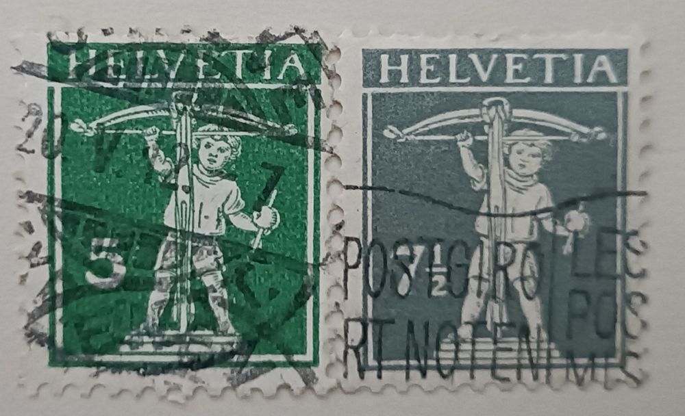 Selos Antigos da Suiça (Timbres-Poste Suisse) Fim de séc. XIX - XX