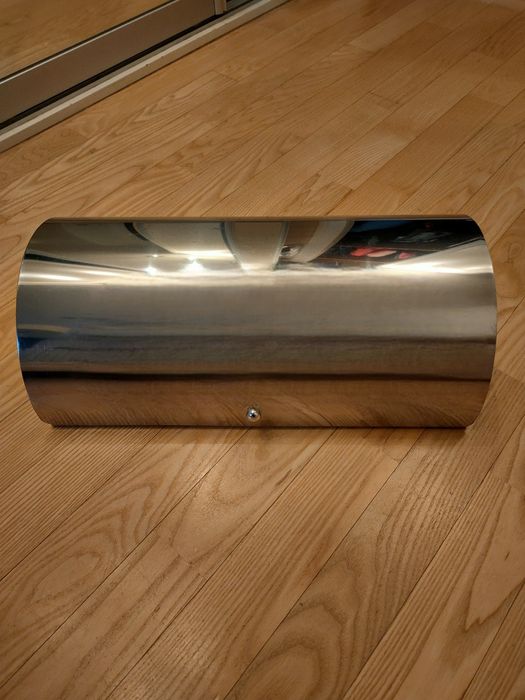 Chlebak stalowy chrom