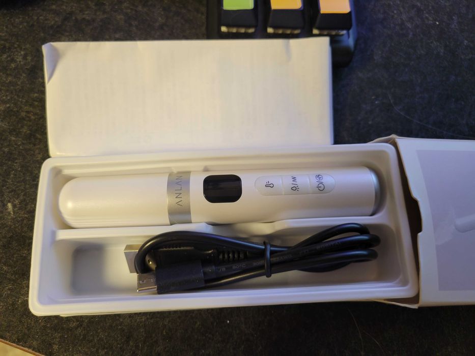 Массажер для глаз ANLAN EMS, подтяжка кожи.