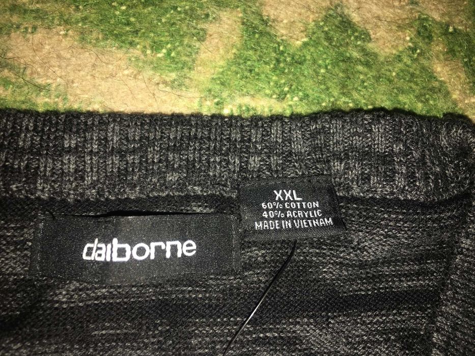 пуловер джемпер Claiborne XXL - 56 РАЗМЕР США - ДЕШЕВЛЕ ЧЕМ ЗА ПОЛЦЕНЫ