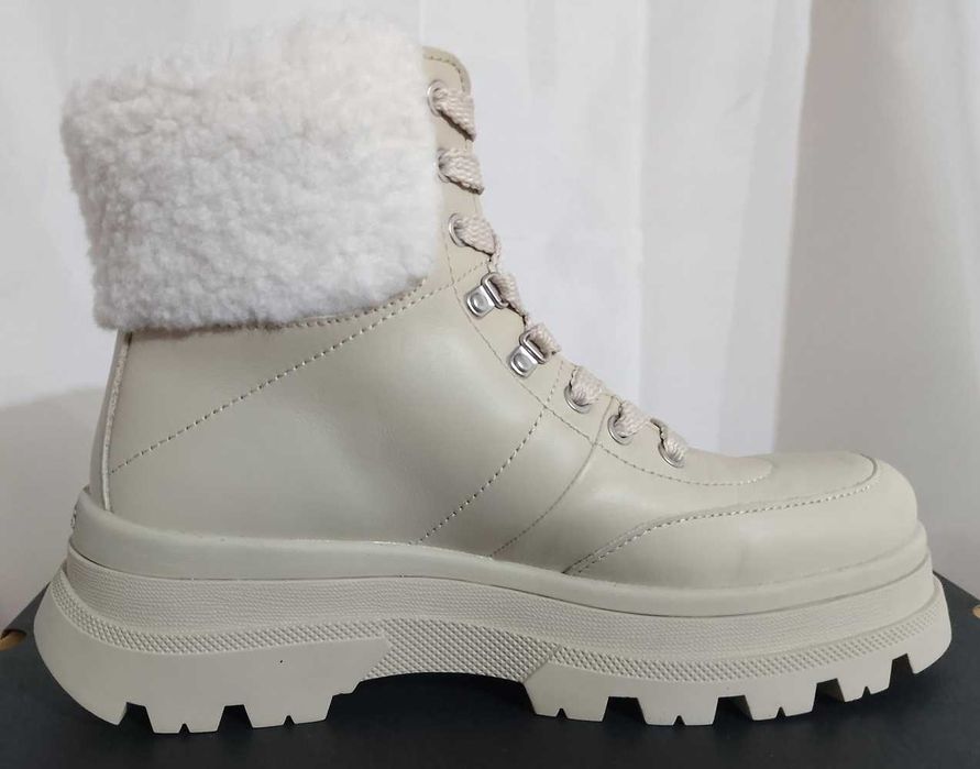 Boss Foster Botas cor bege claro Tam 41