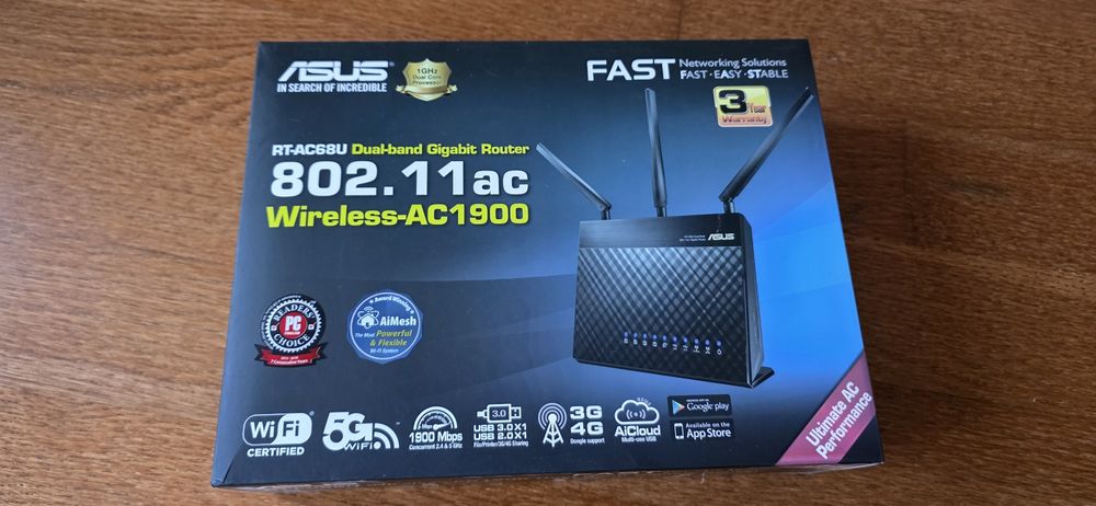 RT-AC68U | Wi-Fi 6 + AiMesh | Excelente estado