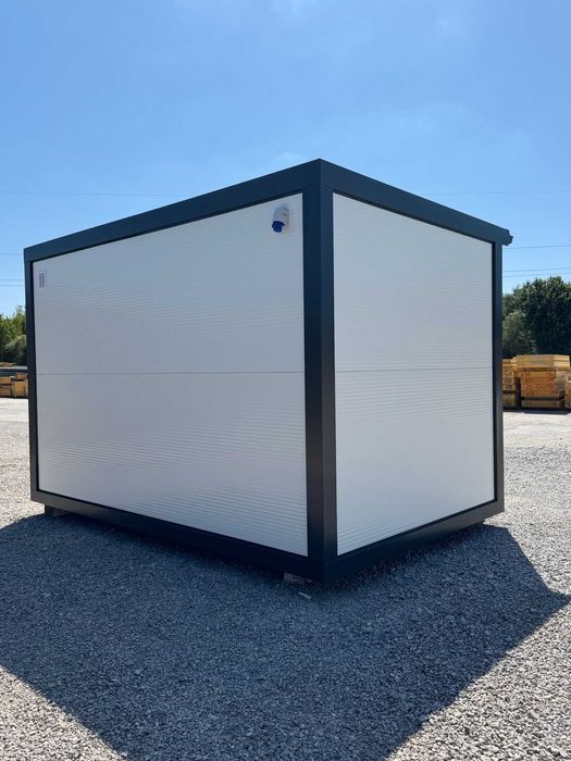 Pawilon 3,5m x 2,2m z płyty warstwowej 100mm Stróżówka Domek Dostawa