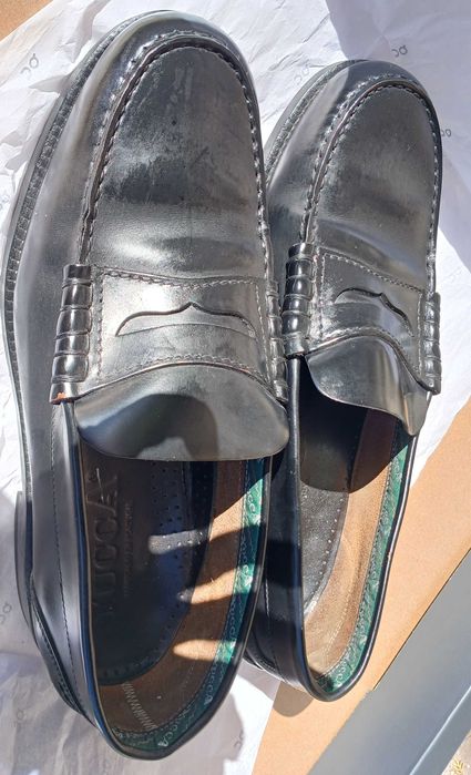 Mocassins pretos formais YUCCA n.º 43 com pouco uso — a ¼ do preço!