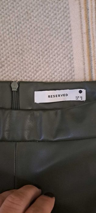 Міді спідниця футляр імітація шкіри Reserved