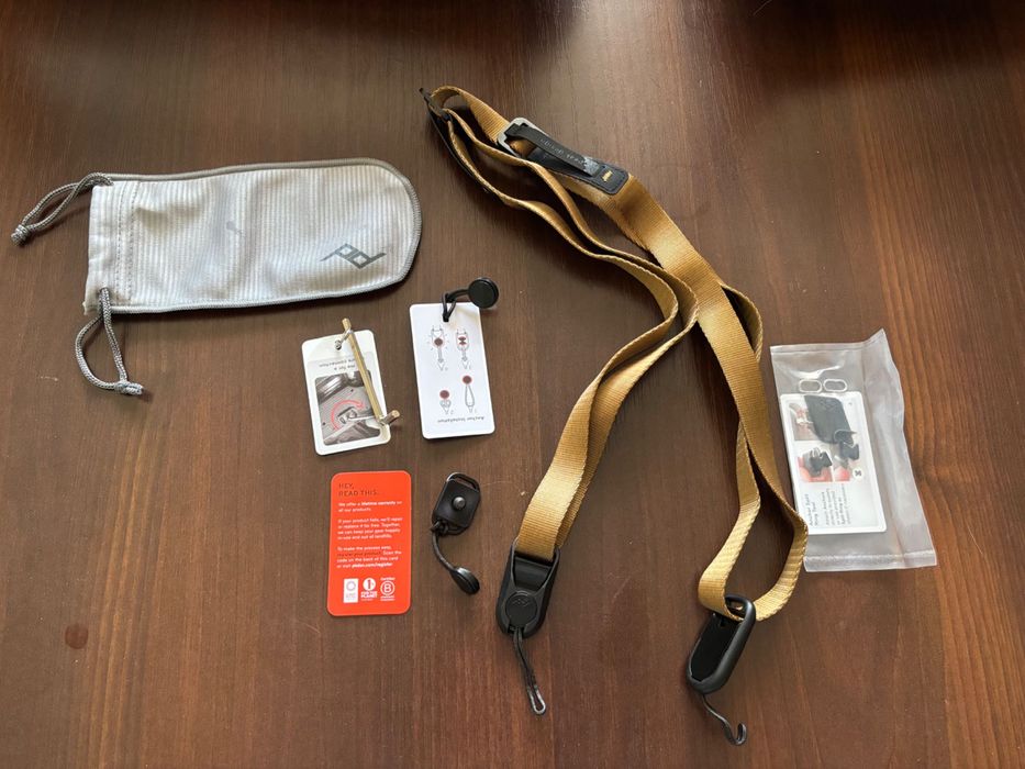 Pasek do aparatu Peak Design Leash Coyote V3