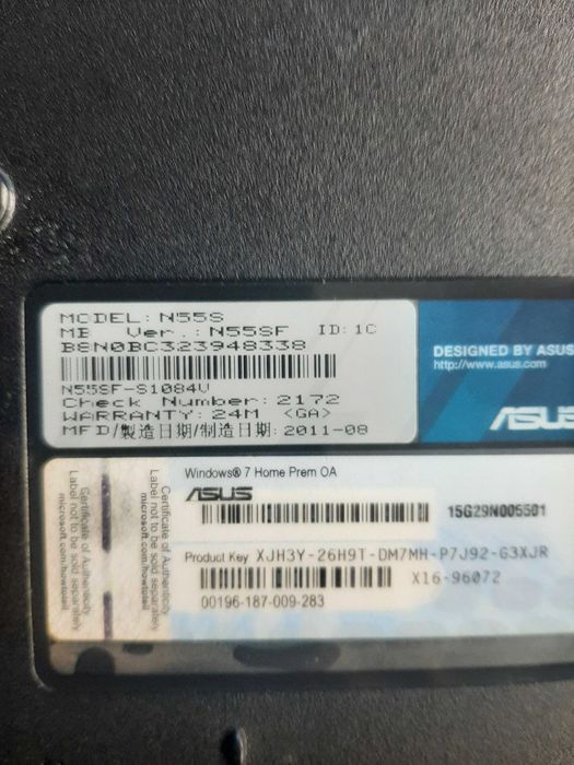 Portátil asus i7 troco ou 70.€