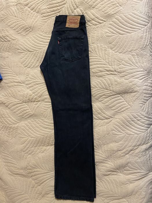 Джинси levi’s 501 w30 l30 чорні