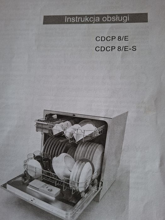 Nablatowa zmywarka Candy CDCP 8S