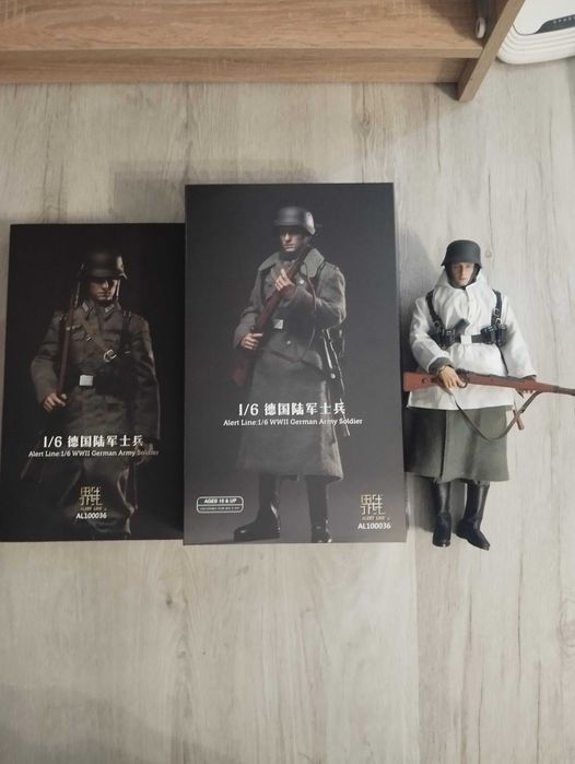 Figurka Alert Line 1:6 żołnierz Wehrmachtu