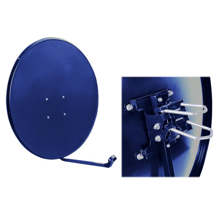 Antena SAT 80, Granat, komplet/pakiet 5 szt.