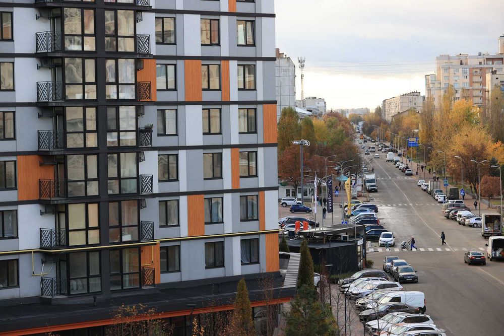 Готова 1-кімнатна квартира в Атмосфері (45,9 тис. дол.) газ, котел