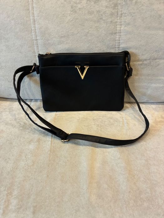 Damska Czarna Elegancka Torebka