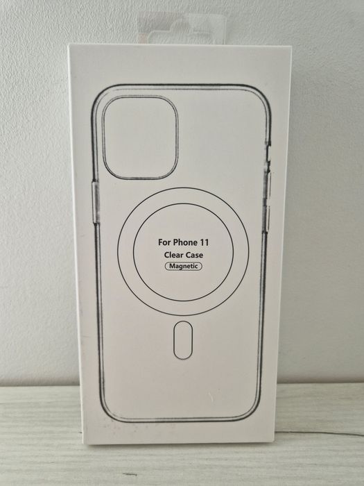 Magnetic Frosted Case do Iphone 11 Czarny
