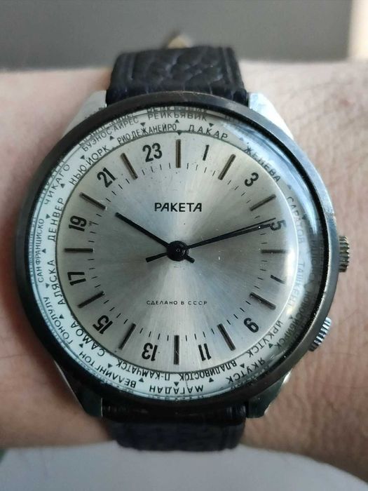 relogio raketa 24 horas