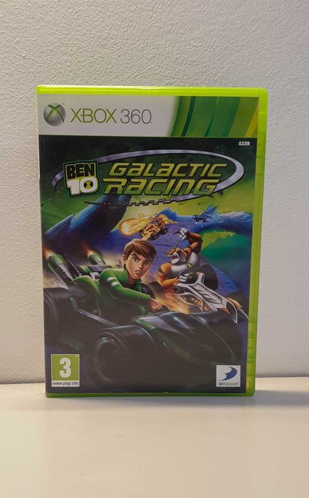 Gra Ben10 Galactic Racing WYŚCIGI dla dzieci Xbox 360 instrukcja 3xAng