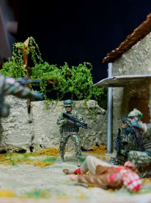 Диорама "The kill team"