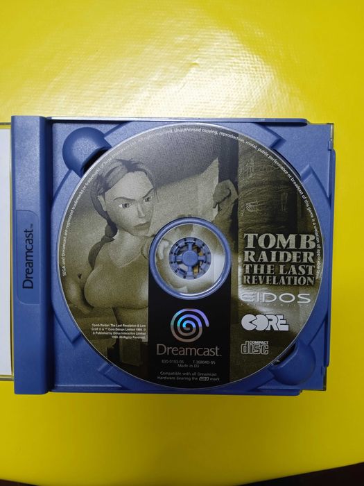 Tomb Raider The Last Revelation Sega Dreamcast
