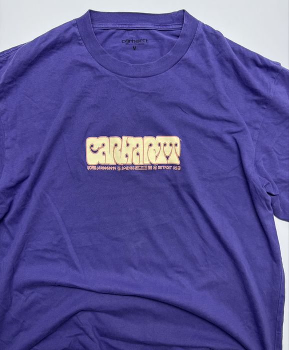 Футболка Carhartt фіолетова