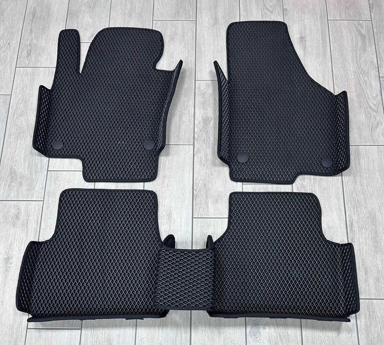 3D Коврики ЕВА EVA Volkswagen Touareg Touran Tiguan Sharan Jetta Салон