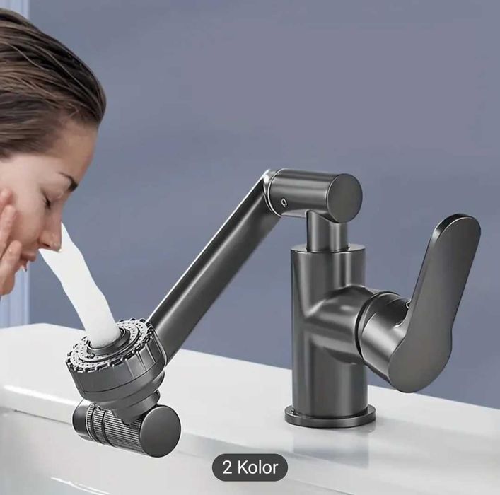 Bateria umywalkowa gietka