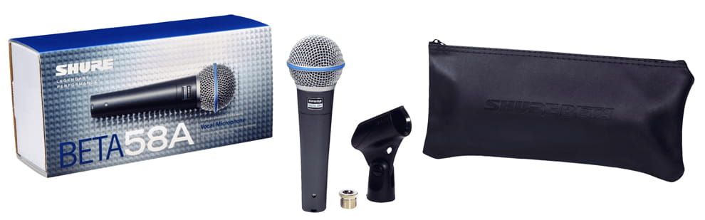 Shure Beta 58A - mikrofon