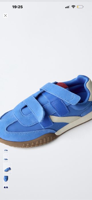 Шкіряні кросівки фірми Zara,розмір  36