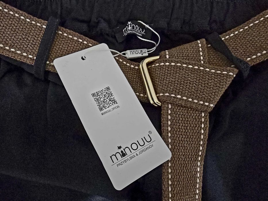Spodnie Minouu granat NOWE
