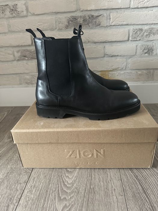 Sztyblety botki ZIGN skóra r41