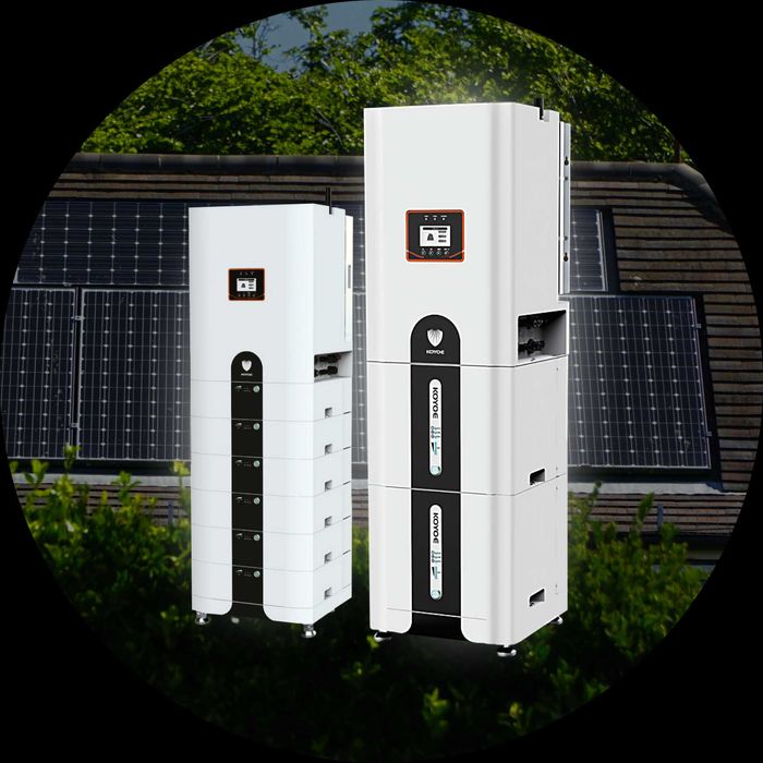 Інвертор однофасний гібридний Koyoe 5 kWt та 10 kWt батареї: 160