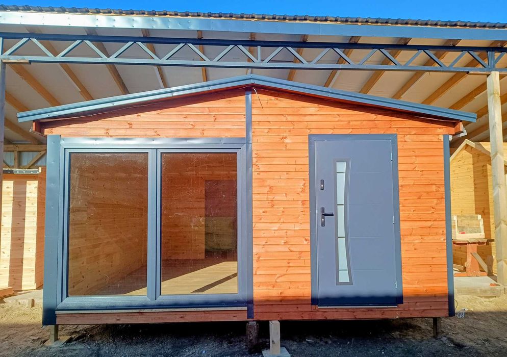 ocieplany domek modułowy 35m2