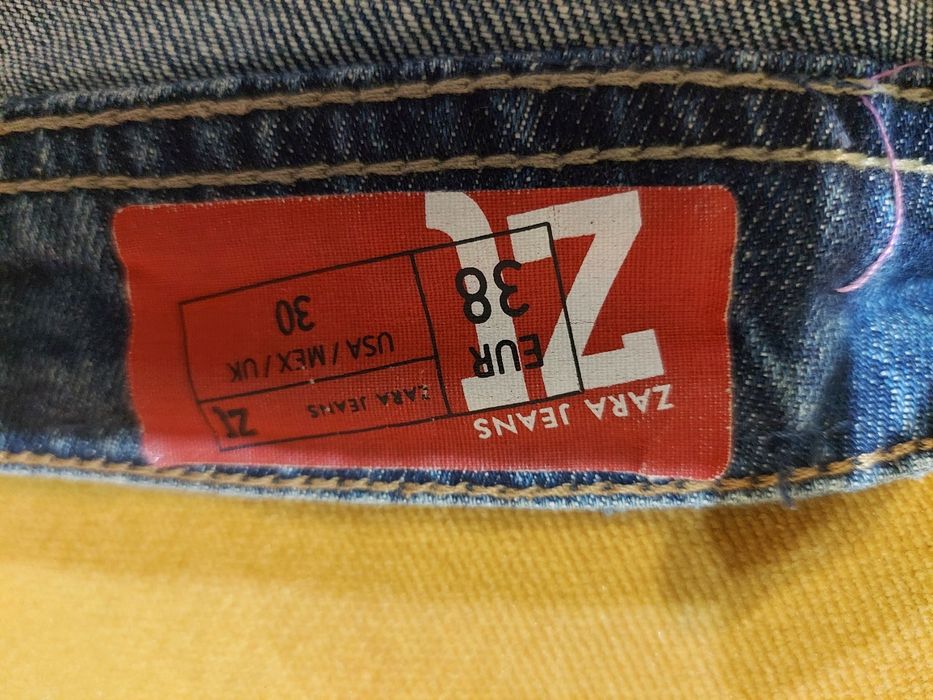 Spodnie męskie jeansy dżinsy Zara