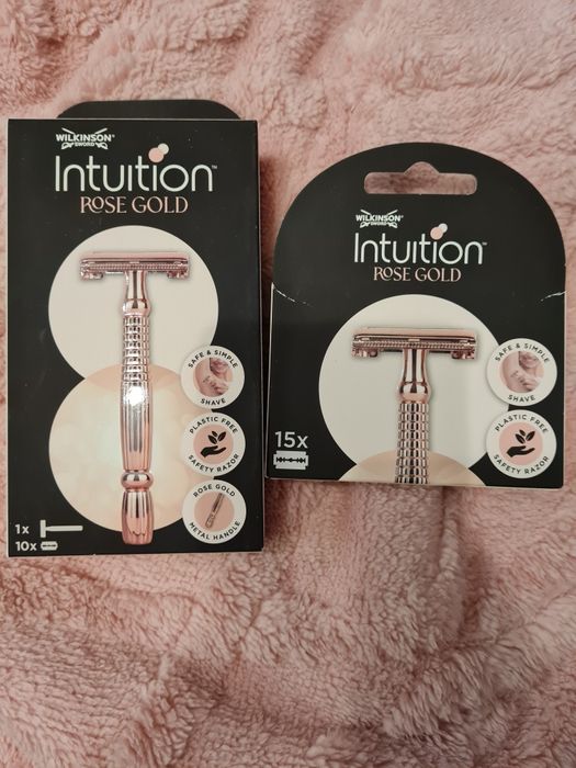 Wilkinson intuition Rose gold + zapas 15 ostrzy + GRATIS