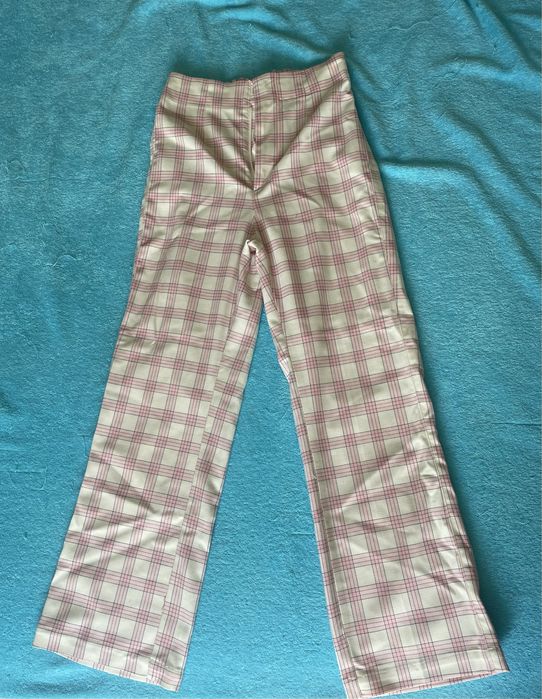 Штаны Bershka клетчатые