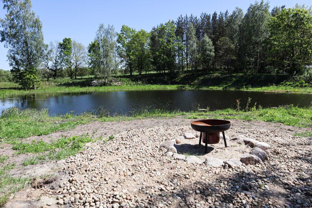 Całoroczny domek na Kaszubach nad morzem stawem ognisko las WOLNE