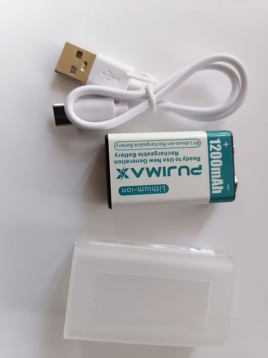 PUJIMAX Аккумулятор 1200 мА/h Крона 6F22 (CR-9V) 9 V, CR123A 3.7 V: 250 ...