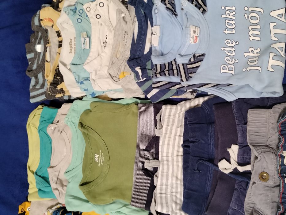 OKAZJA! Paka ponad 62 ubrań 62/68
