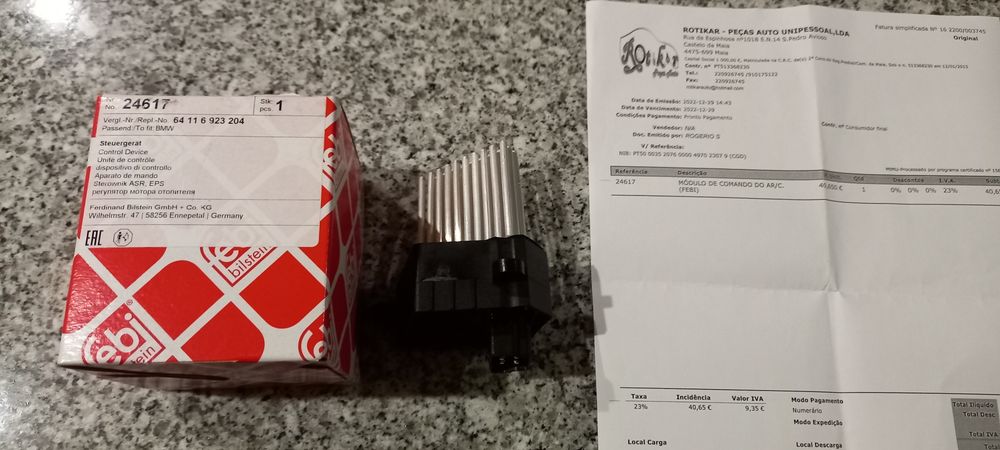 Termo regulador de sofagem BMW novo