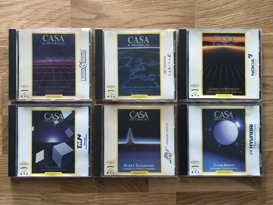 CDs música clássica coleção Casa & Decoração