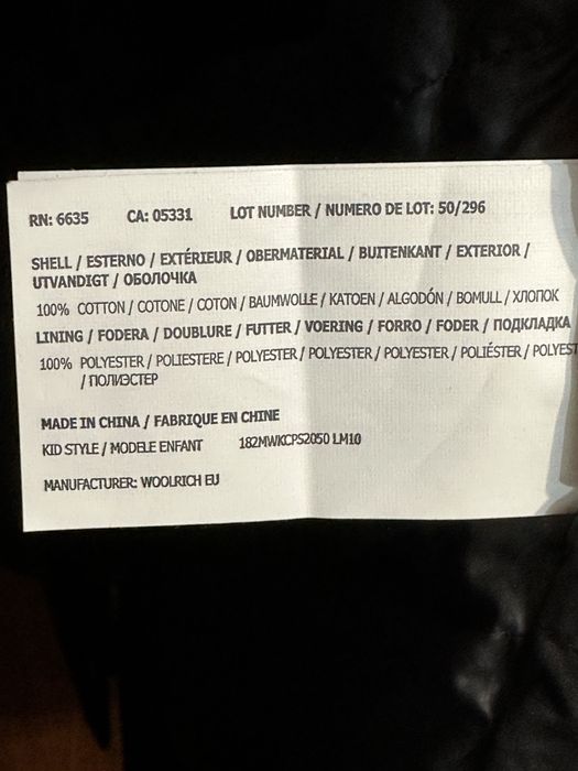 Стан нової. Woolrich, жіноча парка, куртка подовжена. 14 р-р
