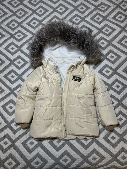 Зимова куртка хлопчік дівчінка 98-104