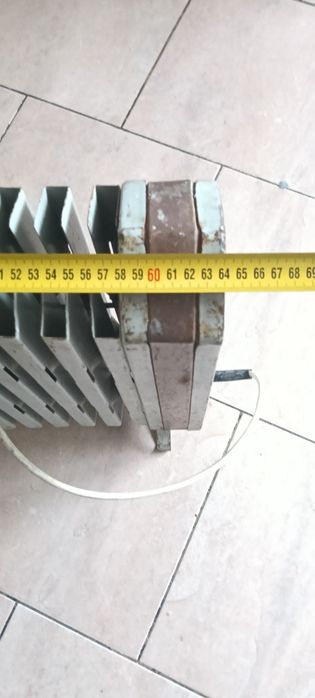 Обігрівач електричний 1кВт батарея радіатор.