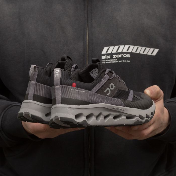 Кросівки ON Cloudtilt Black/Grey premium | Кроссовки чоловічі