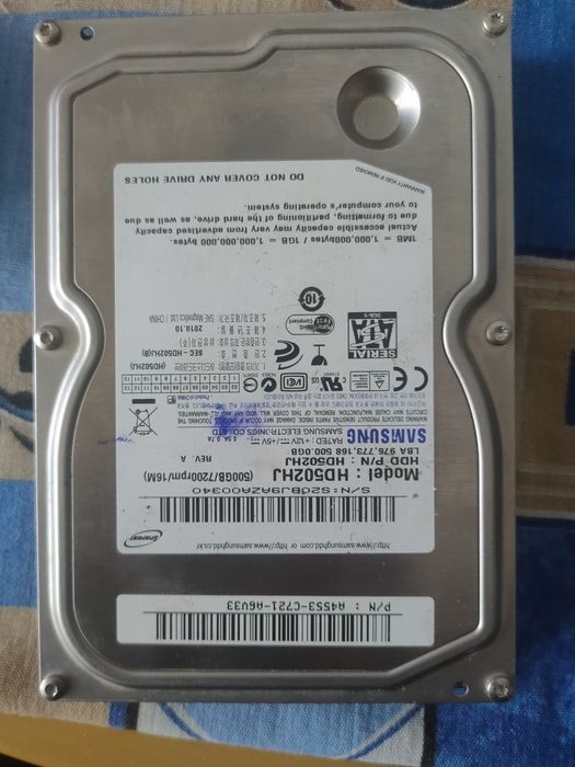 Жесткий диск HDD 500 GB