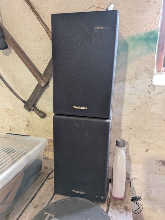 Głośniki Technics sprawne plus nakładka Technics