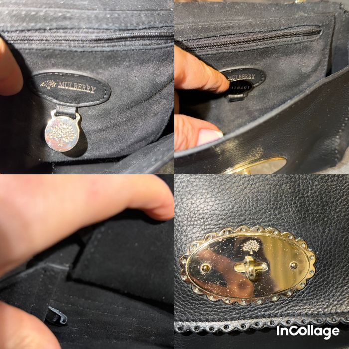 шкіряна крос-боді Mulberry