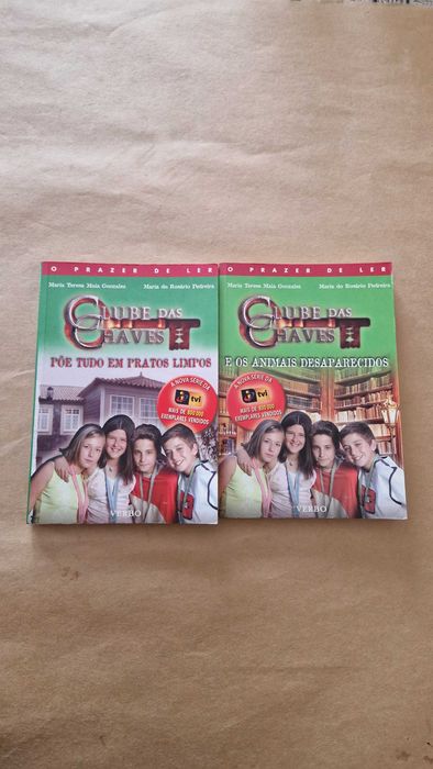 Livros " O clube das chaves"