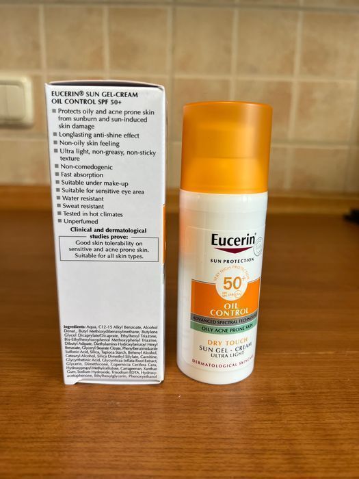 Eucerin OiL Control  (гель-крем з СПФ) SPF 50+