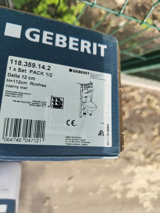 Nowy zestaw podtynkowy Geberit