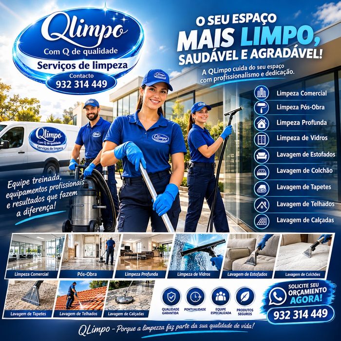 QLIMPO, Serviço de Limpeza.